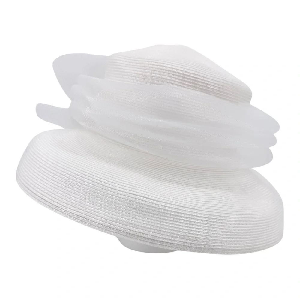 Vintage Betmar New York Organza Wide Brim Hat
